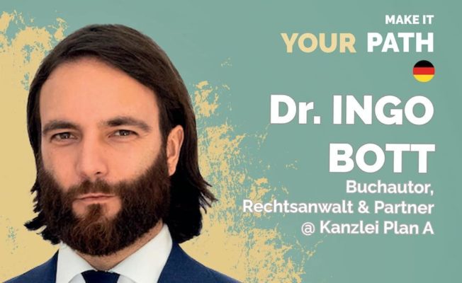 Rechtsanwalt Dr. Ingo Bott von der Kanzlei Plan A - Kanzlei für Strafrecht im Interview mit Motivaationscoach Gina Friedrich